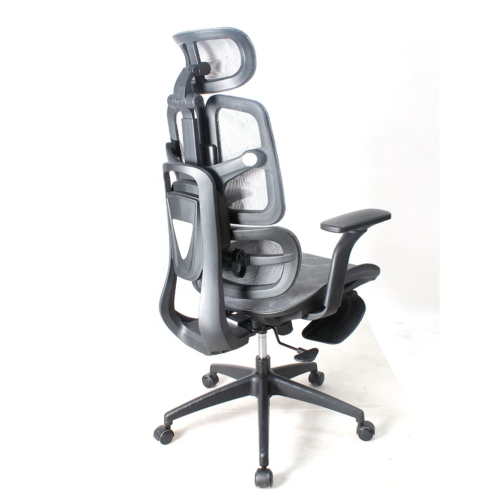 Judor Quality Luxury Mesh Office Chair 6D Armrest Executive Ergonomic Office Chair With Footrest