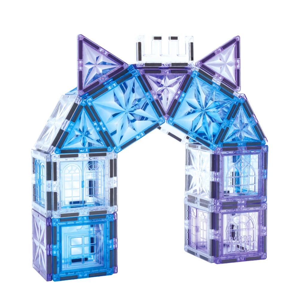 Good quality DIY educational toy for children magnetic building blocks Magnetic Blocks Big size reasonable price magnetic Tiles