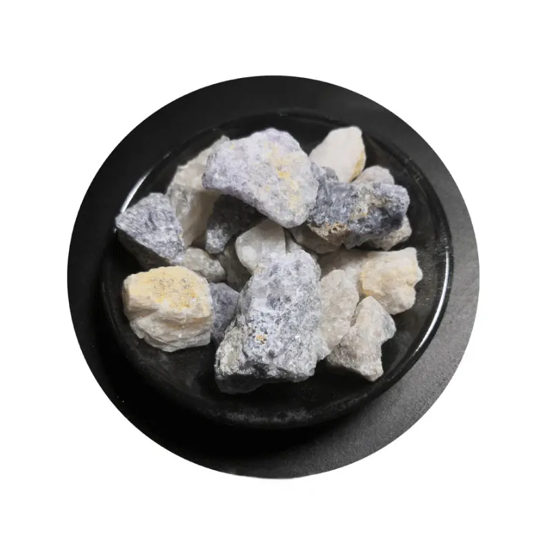 Granule Powder Fluorite CaF2 used in Metallurgy Glass Welding Cement