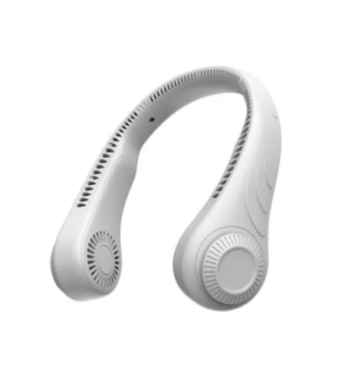 Mini Fan Neck Led Lighting Hanging Neck Fan Portable Neck Fan Rechargeable