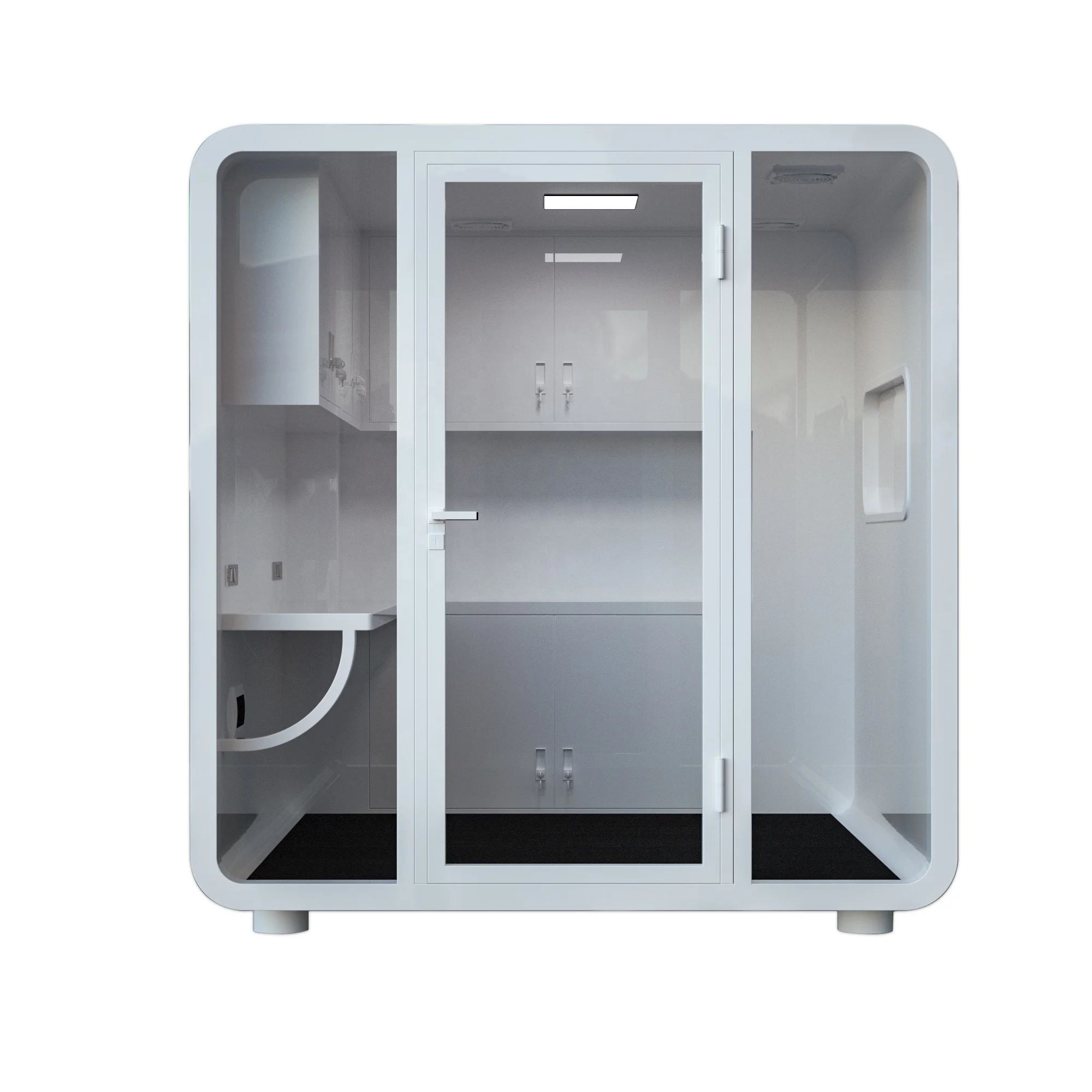 Садовая подставка для наружной кабины, водонепроницаемые сборные дома, уличная кабина для совещаний, садовая подставка для двора, садовая уличная Солнечная камера