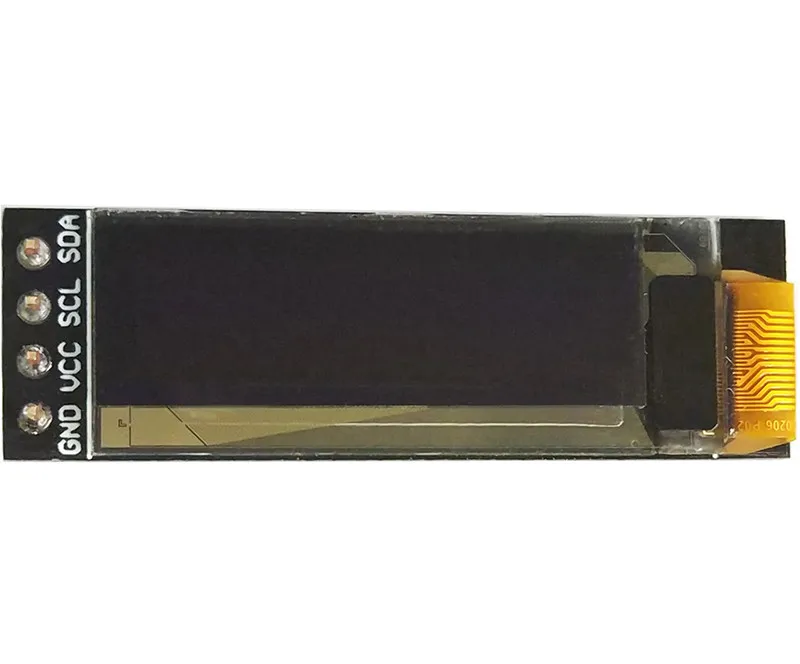  0 91 дюймовый oled-дисплей 128x32 oled I2C интерфейс с печатной платой 4