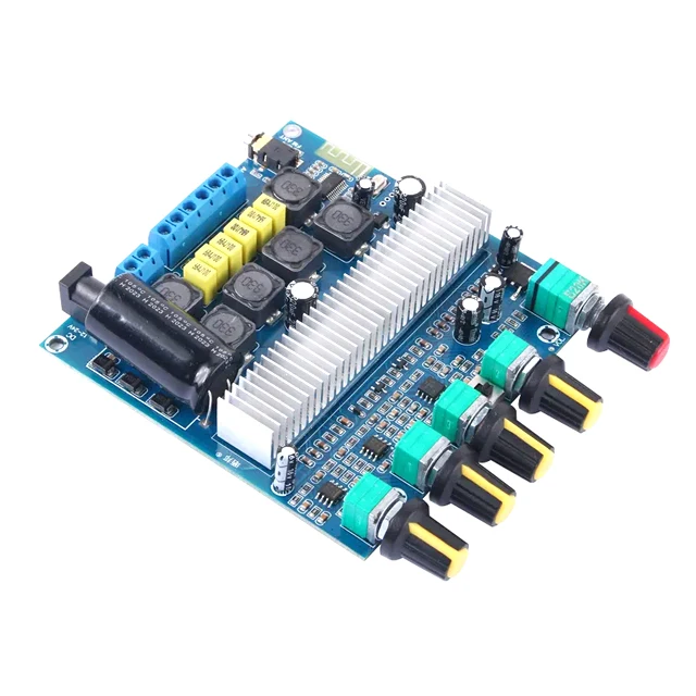 TPA3116D2 with Bluetooth Amplifier Board 2.1 Overweight Subwoofer 50W*2+100W for DC12-24V