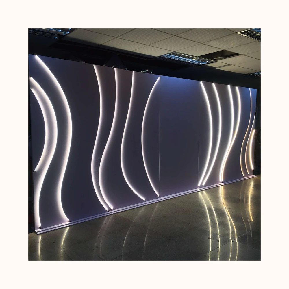 Modern Luxury Acrylic Happy Birthday Wedding Backdrop Bow Background Props