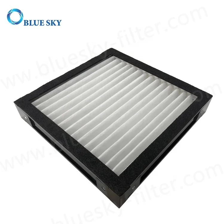 290x290x50mm Customized Plastic Frame and Cotton Media Filters for Air Purifier Replacement Parts