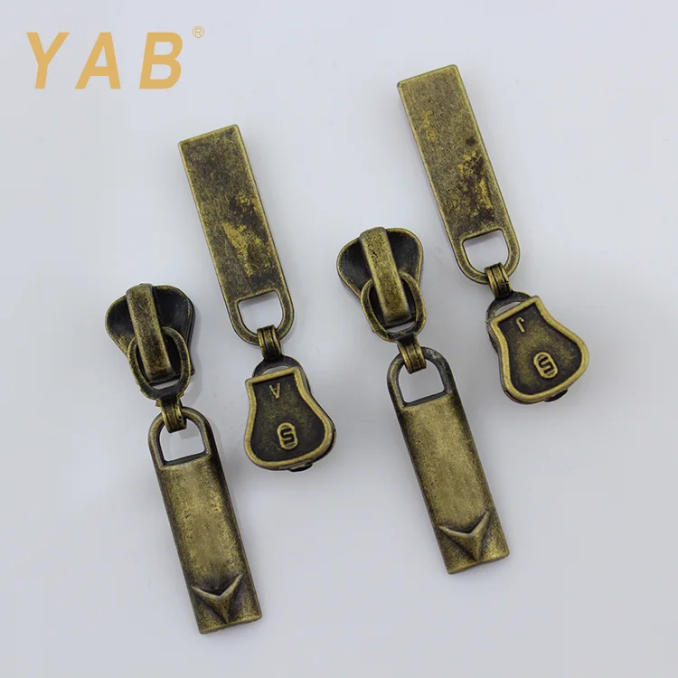 YAB оптовая продажа дизайнерский 5 # автоматический замок под заказ без блокировки во всех видах съемники молнии ползунок для домашнего текстиля и