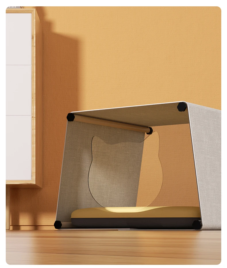 Factory Wholesale Indoor Outdoor Wooden Pet Nest Cat House With Acrylic