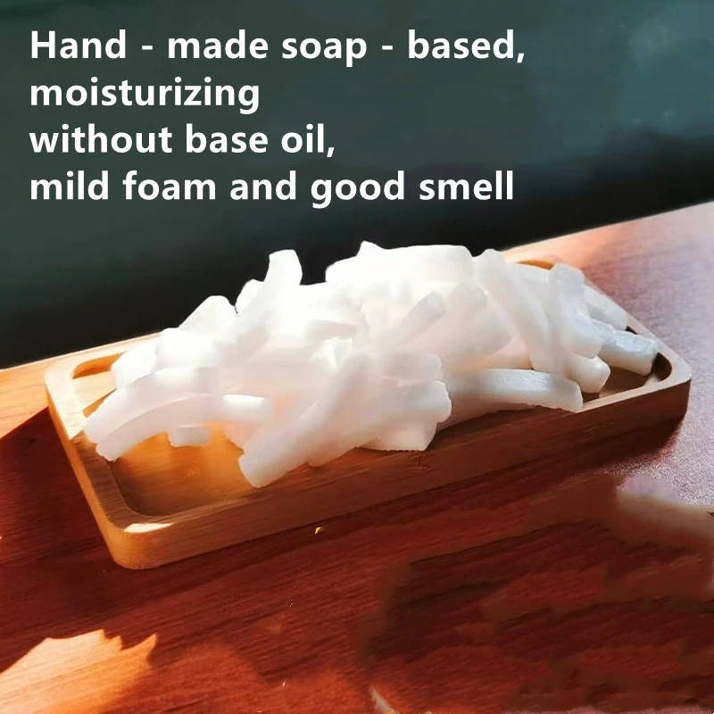 Goat Milk White Transparent Glycerin Soap Base Melt and Pour Nature Vegetable Soap Base Raw Material for DIY Soap Making