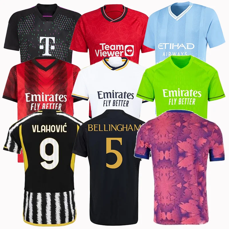 Customized Football Team Wear Sublimation Football Shirt Soccer Jersey Uniform Club Sportswear