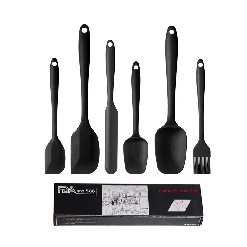 black and gold silicone whisk and spatula set silicone spatula for kitchen astwave small rubber spoon spa