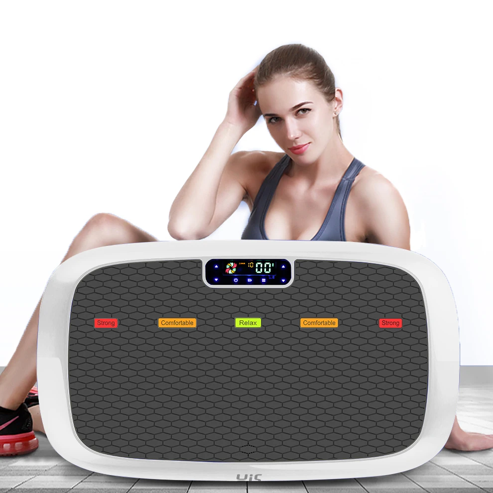 Hi5 Waker Full-Body Shaper Vibration Board Plate Machine Gym Pro Home Use Dual Crazy Fitness Exercise Massage Vibration Platform