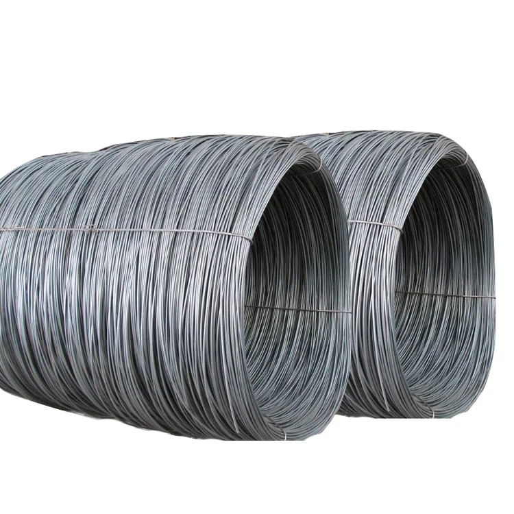 Manufacturer direct steel wire rods  SAE1006 SAE1008    carbon steel wire Q235galvanized steel wire rope
