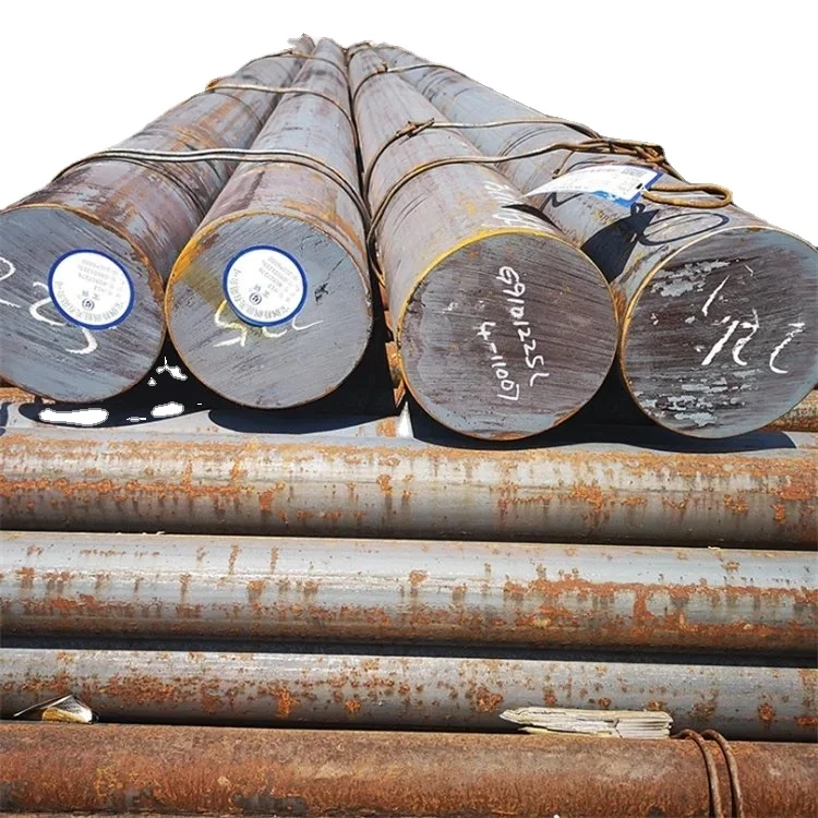 Hot Rolled Forged, Carbon Steel, 1045, 4140, 4130, 4340, 4145, 5140, 8620, Alloy Steel Round Bar Circle Solid Hollow Bar