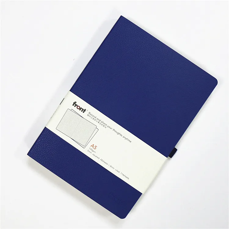 
Embossed Logo Lined Squared Sets Fancy Hard Cover for School Supply Notebooks 2021factory Direct Selling A5 PU Leather Softcover 