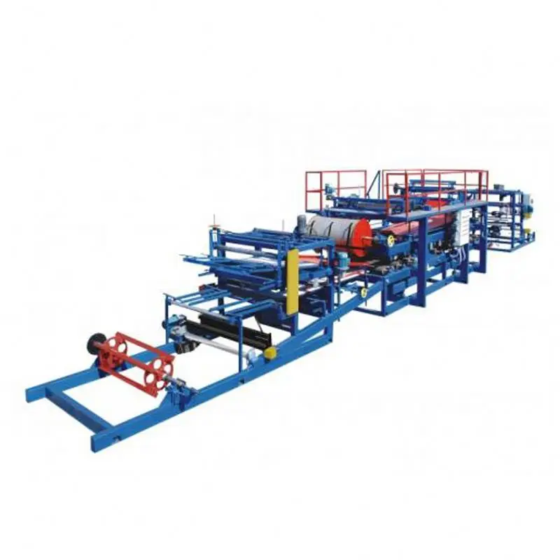 2023 automatic top quality china rock wool pu sandwich panel machine for panel