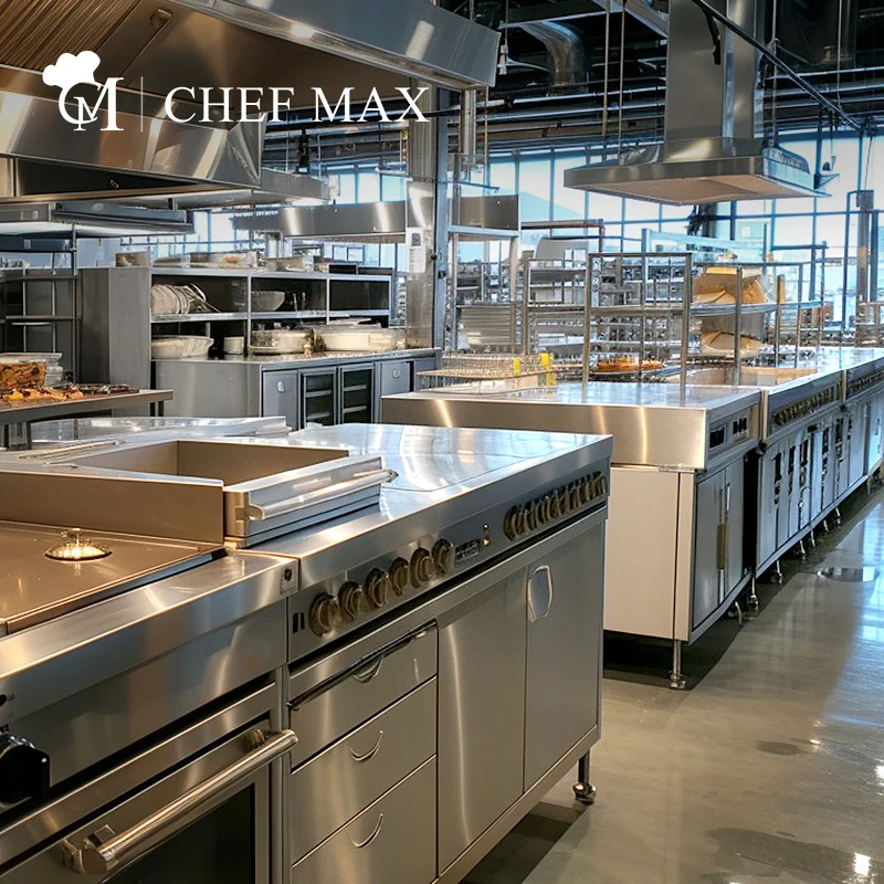 Commercial One Stop Kitchen Solution Hotel Ресторан быстрого питания Кухня CAD дизайн оборудование для общественного