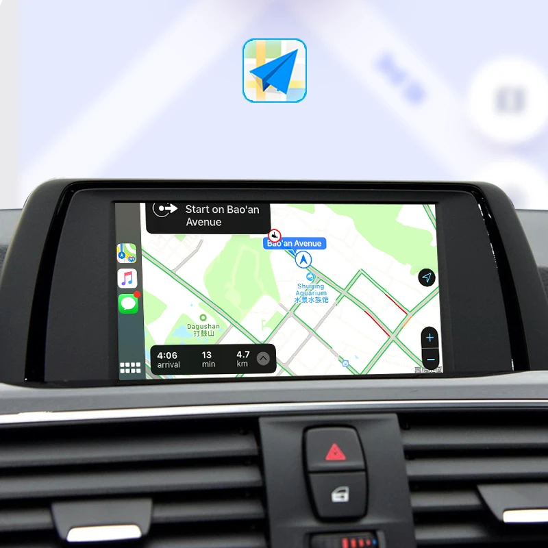 Беспроводной интерфейс Carplay для iphone BMW F10 F20 F25 F30 F35 F15 F48 F01 F07 MINI cooper NBT CIC оригинальный радиодисплей