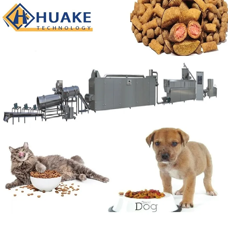 Automatic dog food making machine pet food production line Dry Wet Pet Dog Cat Food Processing Making Machine