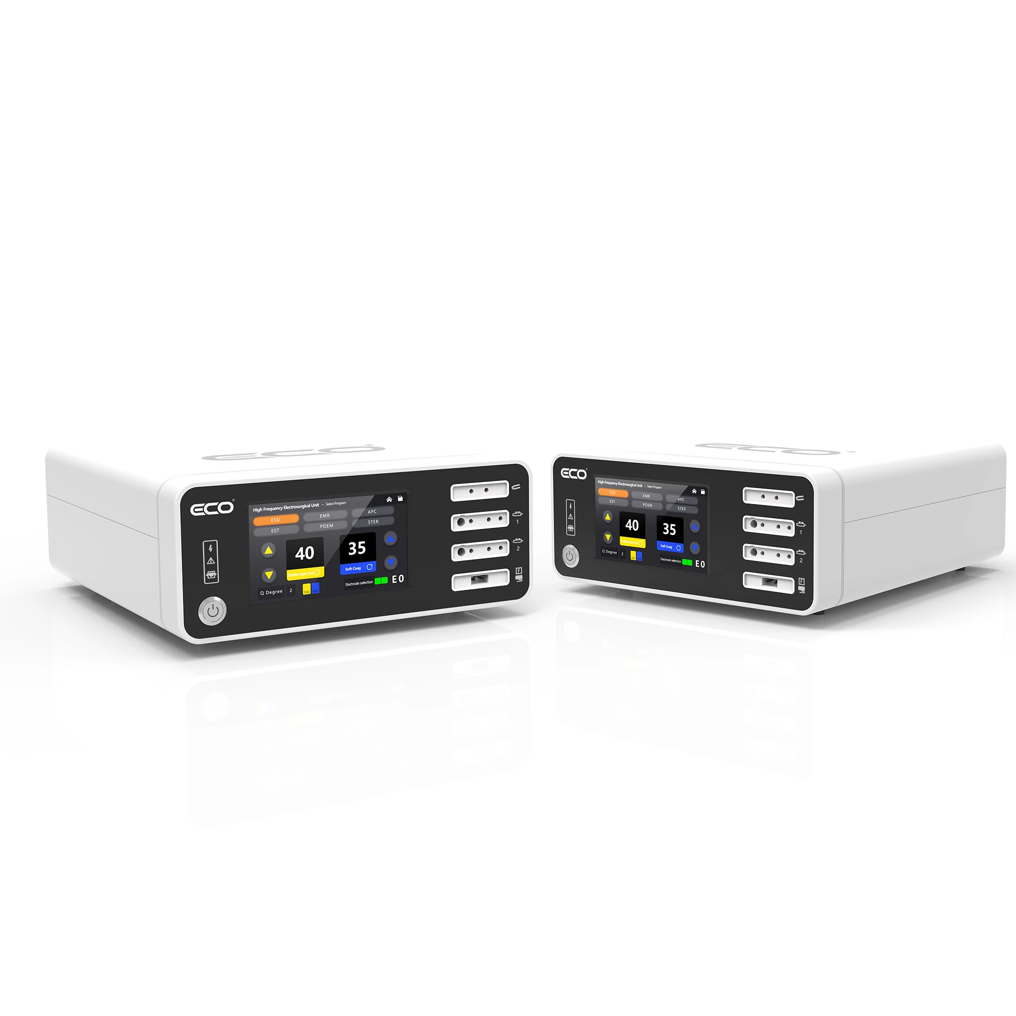 Argon plasma coagulation unit with electrosurgical generator argon beam coagulator