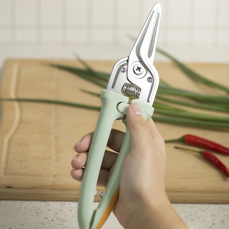 24 новых кухонных ножницы для куриных костей садовые тройные трудосберегающие многофункциональные удлинительная ручка из нержавеющей стали