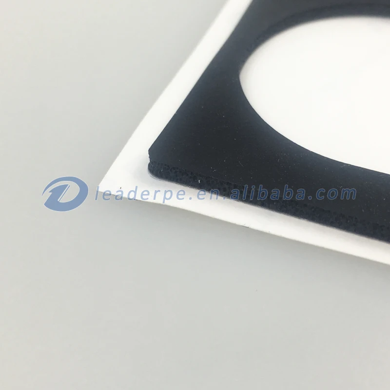 
Customized Adhesive High Temperature Resistance Silicone Rubber Foam Gasket 