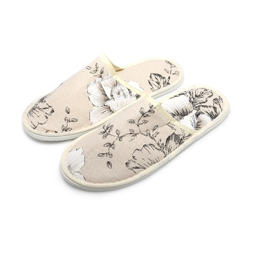 Yangzhou manufactures hot selling hotel slippers with price list