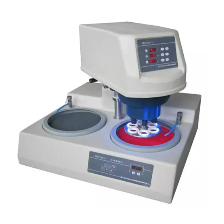 Automatic Grinding And Polishing Machine For Metallographic Specimen Preparation Wheel Diameter MoPao 3S