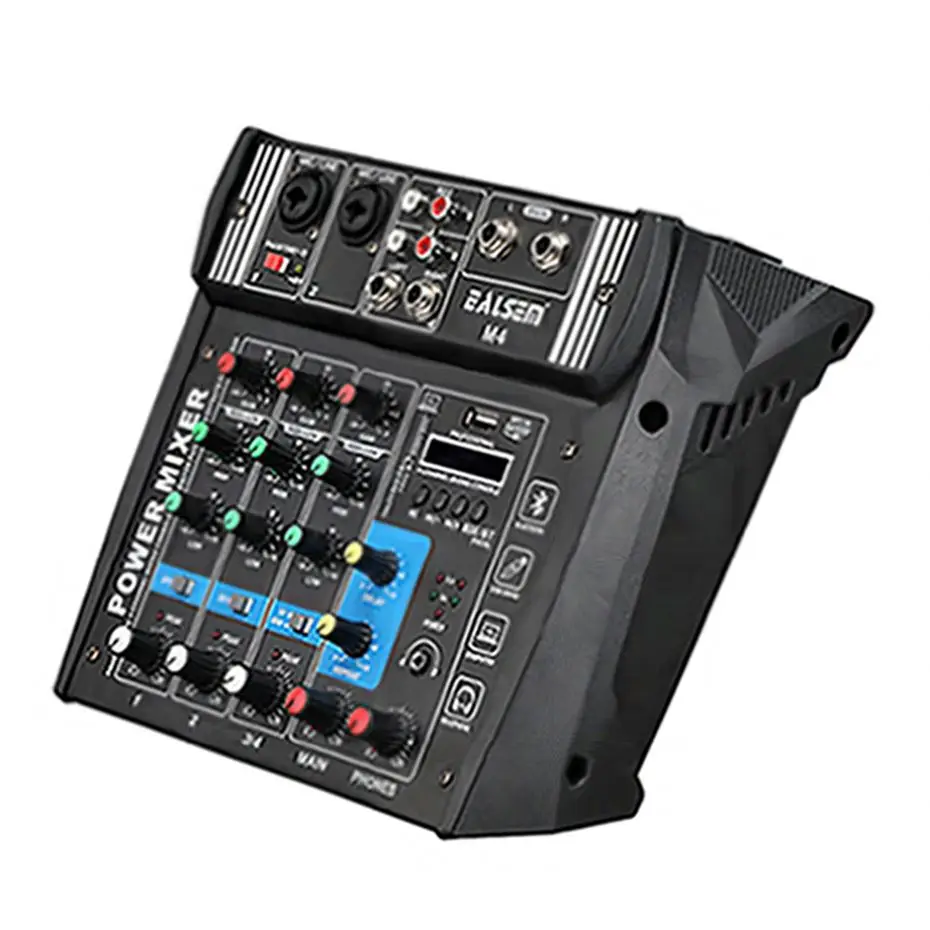 Wholesale New Products 3-Band Eq Portable Player Power 4 Channel Audio Mixer