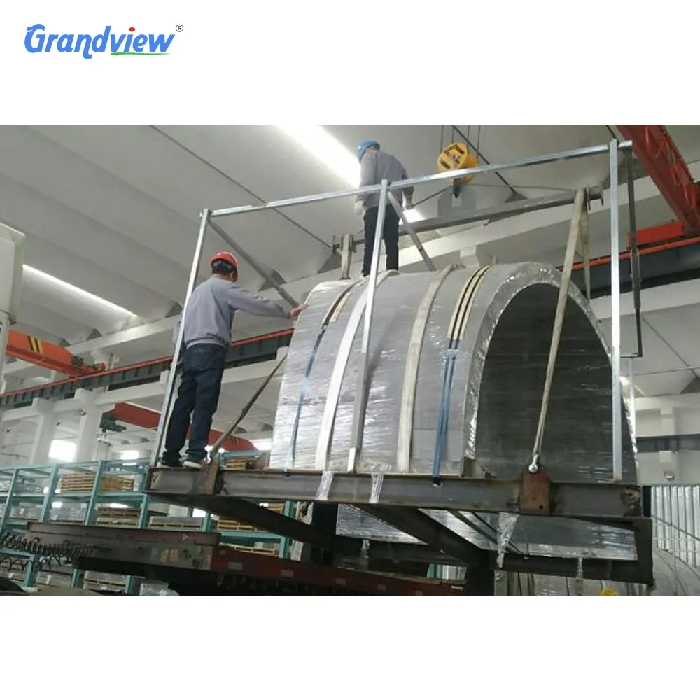 Grandview large underwater customized transparent acrylic aquarium tunnel project