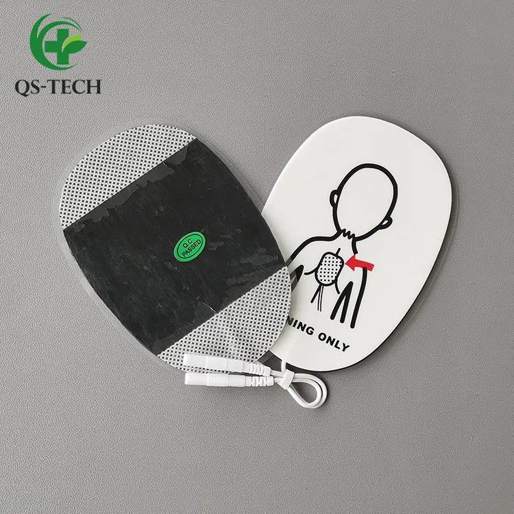 Factory wholesale Adult children defibrillator Electrode Pad for AED Defibrillator Training