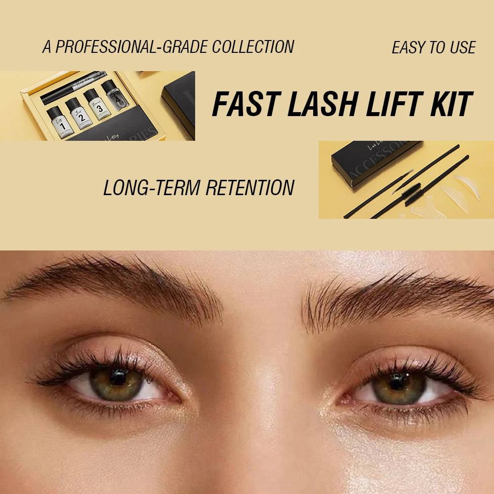 Gollee Eye Lash Curler Eyelash Lifting Kit Lash Lift and Brow Tint Gel Kit  Private Label