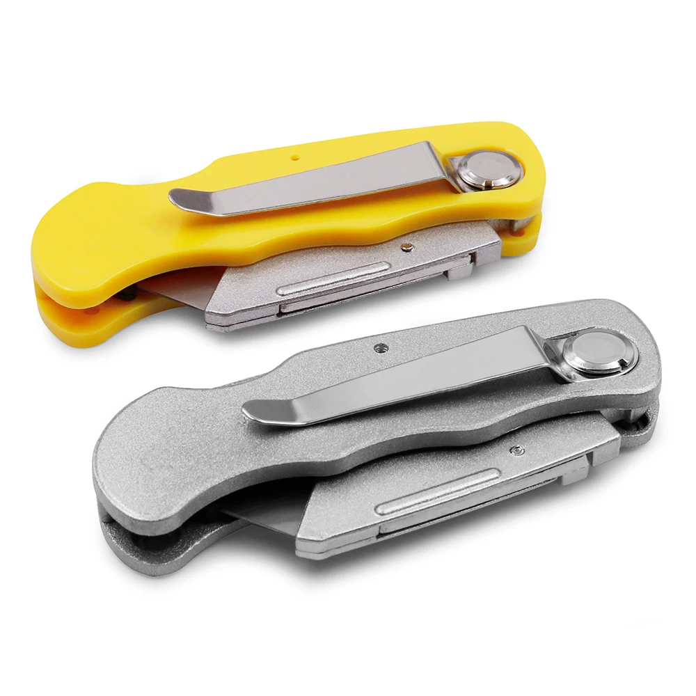Heavy Duty Multi Functional Folding Utility Knife Folding Lock Back Utility Knife EDC Utility Knife