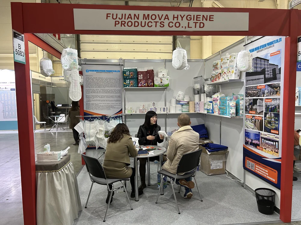 MOVA breathable film by Semi laminated printing 100% Polyethylene film raw material for baby diaper Production