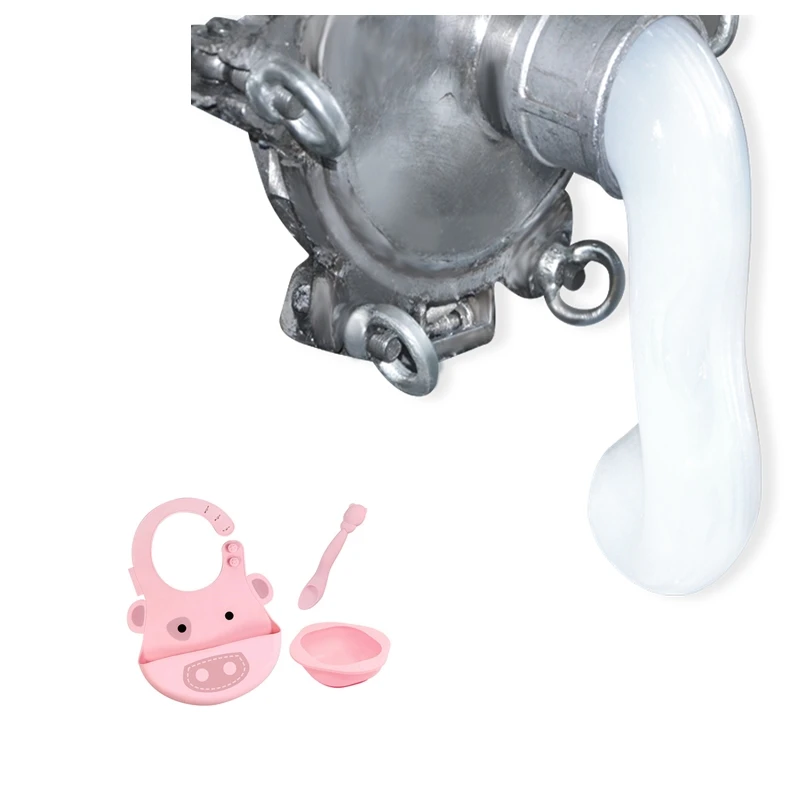 2022 Factory  LSR 100% Silicone Material For Food Grade New Baby Silicone Rubber Series Product