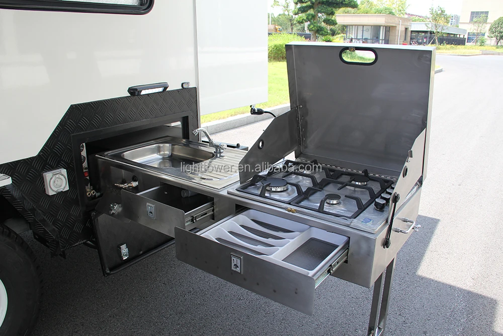 australian standard poptop caravan off road camper trailer