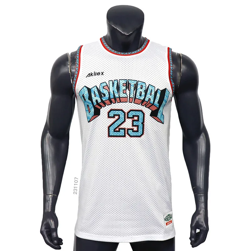 Customized High Quality  Adult Basketball Jersey Sublimated Printed Reversible Mesh Basketball Sport Jersey RCJ-62