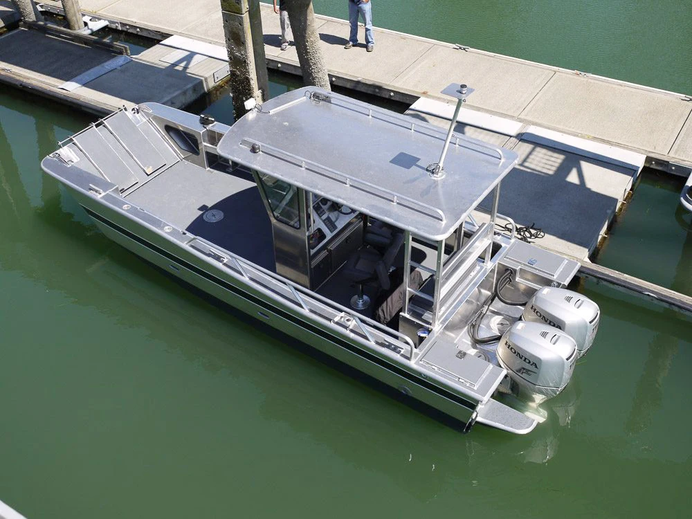 2022 Ecocampor durable excellent weld aluminum work  Barge landing craft  rescue vessel for sale