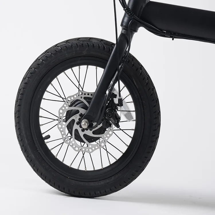 Newest Womens Electric Bicycle Ebike Electric Dirt Bike Folding Non-slip Pedal 16*2.125 Special Tire Lithium Battery 200 - 250W