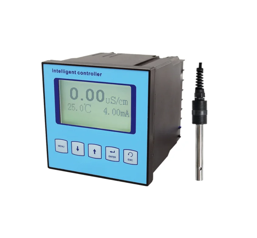 H-CD-350 Industrial Online Conductivity Resistivity controller Analyzer EC/TDS Probe Monitor Tester meter Price 0-2000us/cm