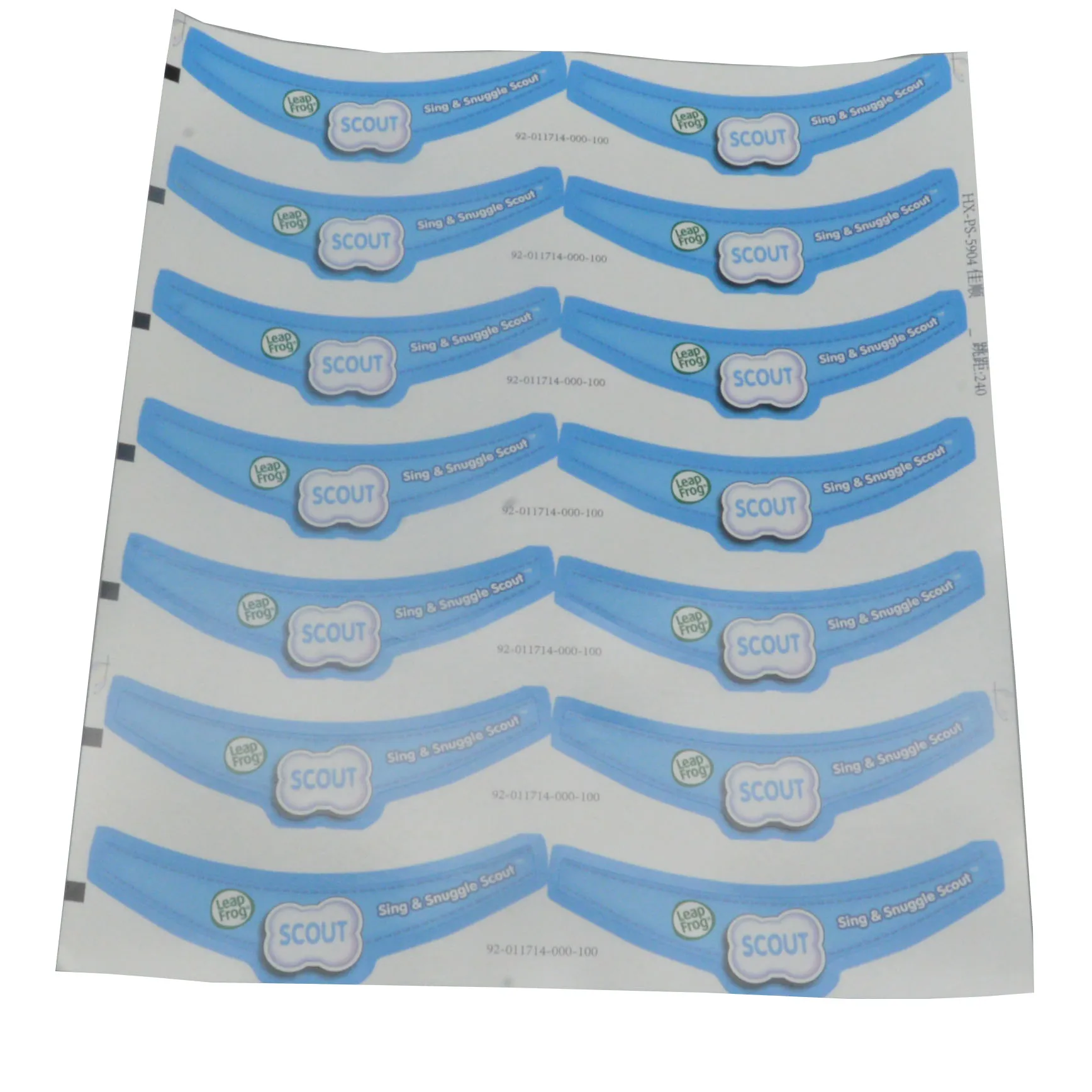 Factory Direct SalesLogo Roll Durable Waterproof Label Oval Texture Sticker and Label for Bottle