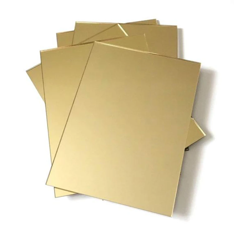 gold mirror acrylic sheet4
