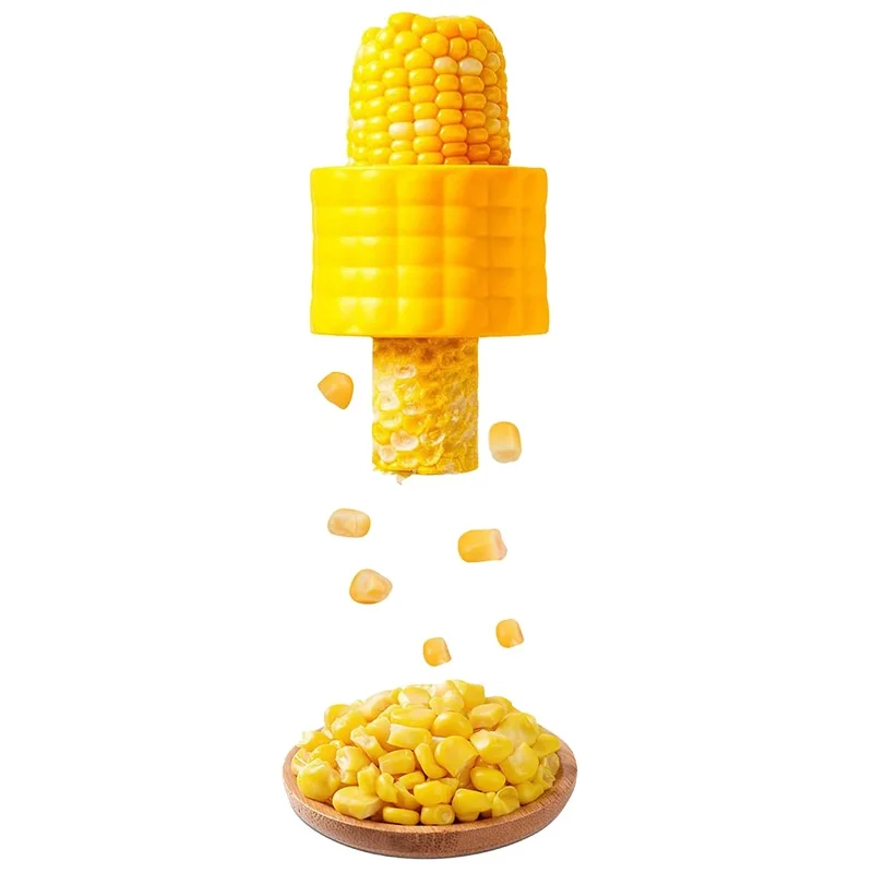 Multifunction Kitchen Gadgets Kernel Remover Stripper Tool Cob Corn Remover Tool Manual Corn Peeler