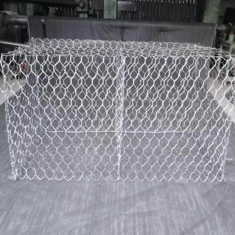 60x80 см Шестигранная плетеная габионная коррозионная защита оцинкованная коробка Подпорная