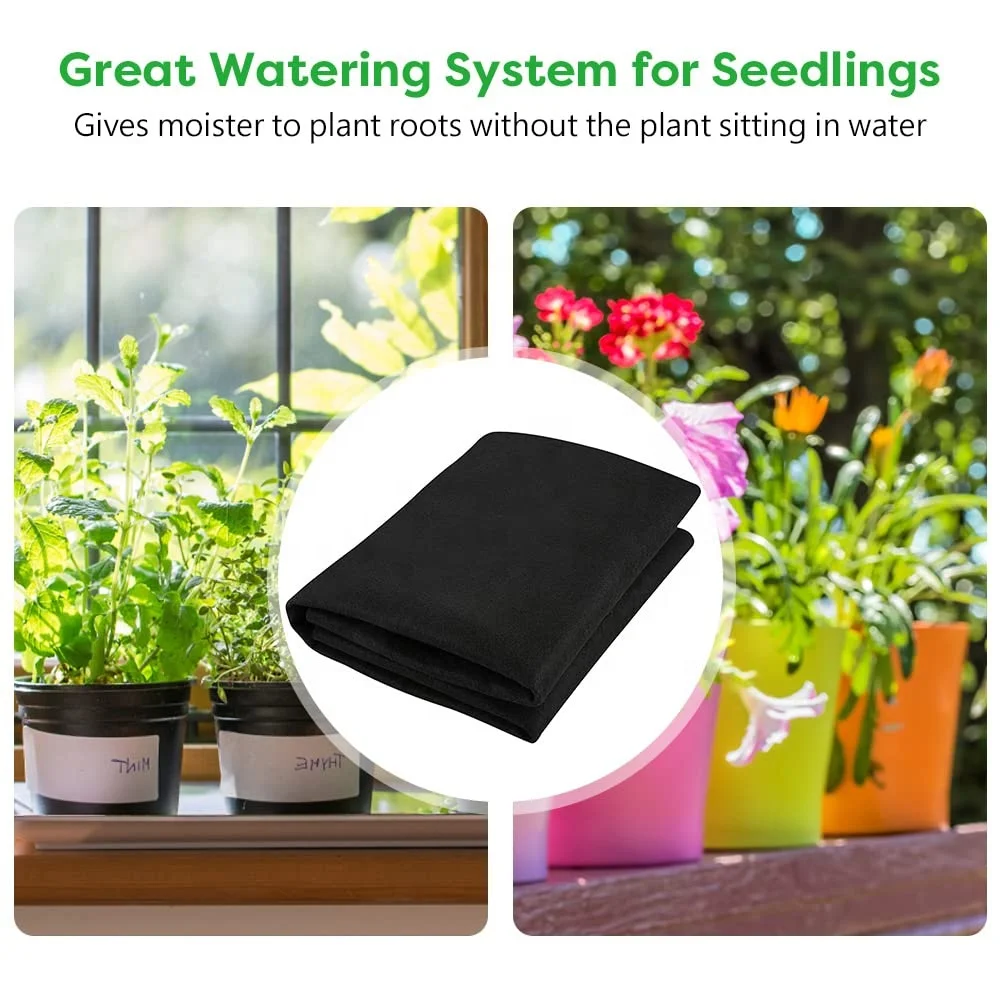 YA SHINE Water Wicking Mat for Seedlings Automatic Plant Watering Mat