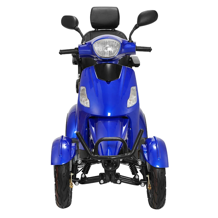 Electric 3 Wheel Trike Scooter Motorcycle Tricycle 2 Seat Electric Trikes 48V 600W Tricycles Foot Hand Brake