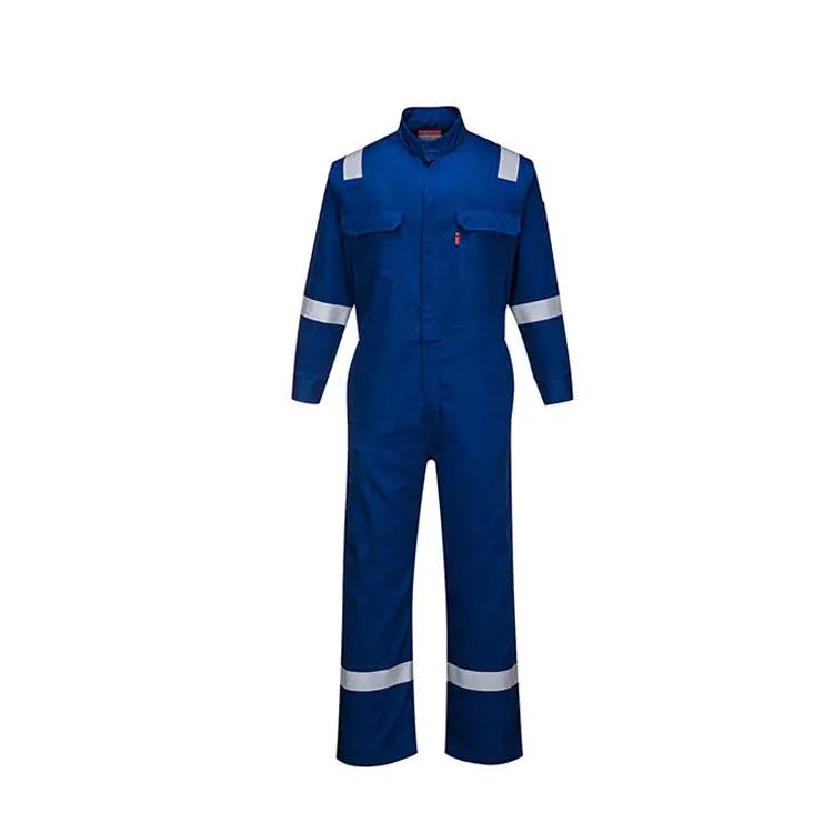 Factory supply fireproof clothing overalls overall reflective flame retardant overalls