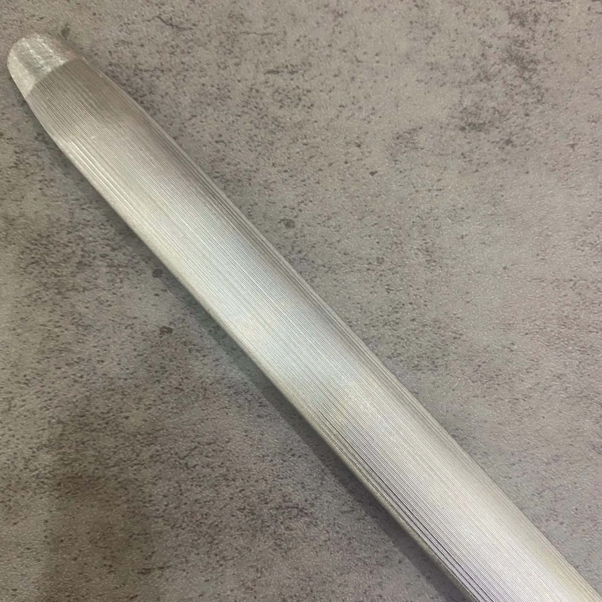 factory high quality round oval flat Wooden handle carbon steel grinding stick knife blade sharpener