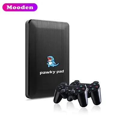 S Pawky Pad Mini Video Game Consoles 2T Memory Built in 60000+ Retro Games 3D Classic Game Consoles for PS1/PS2 For Windows