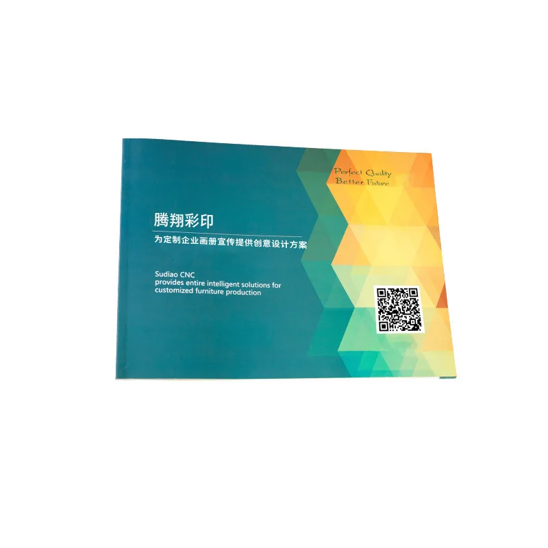 Custom High Quality Booklet Folded Fancy Brochure  Leaflet Flyer Catalog Printing