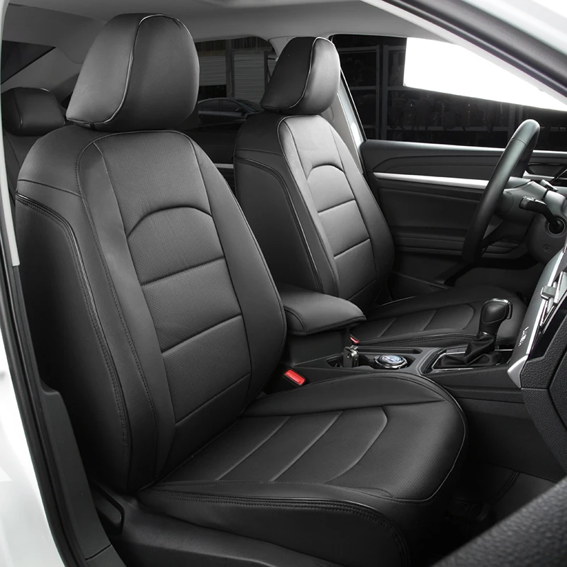 Factory wholesale price fully enclosed classic black seat cushion customized seat cover suitable for small 5-seater cars